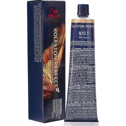 Wella Koleston Perfect Me+ 8/03 Rubio Claro Natural Dorado