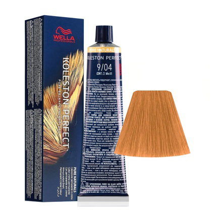 Wella Professionals Koleston Perfect Me+ 9/04 Rubio Muy Claro Natural Cobrizo 60 ml