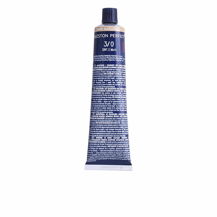 Wella Professionals Koleston Perfect Me+ Pure Naturals 3/0 Castaño Oscuro 60 ml Wella Professionals Koleston Perfect Me+ Pure Naturals 3/0 Castaño Oscuro 60 ml