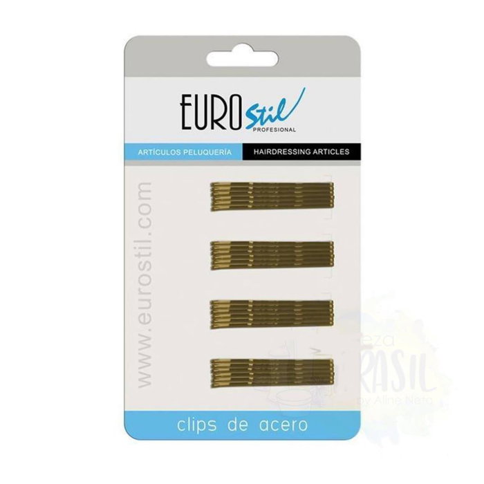 Eurostil Clips Ondina Bronce 50mm 24un Eurostil Clips Ondina Bronce 50mm 24un