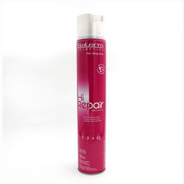 Salerm Hi Repair Laca Extra Fuerte 5 - Loción de Peinado Rejuvenecedora para Cabello Deshidratado, 750 ml