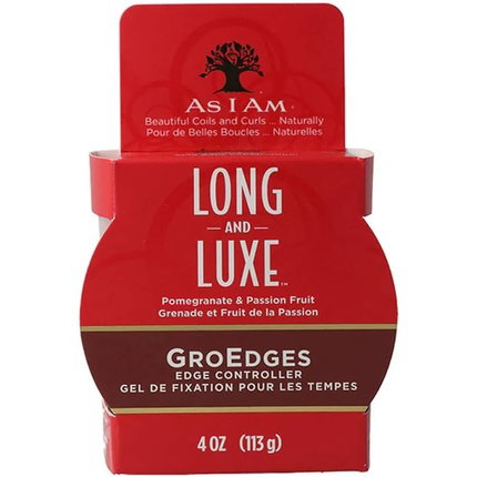 As I Am Long And Luxe Gro Edges 113g