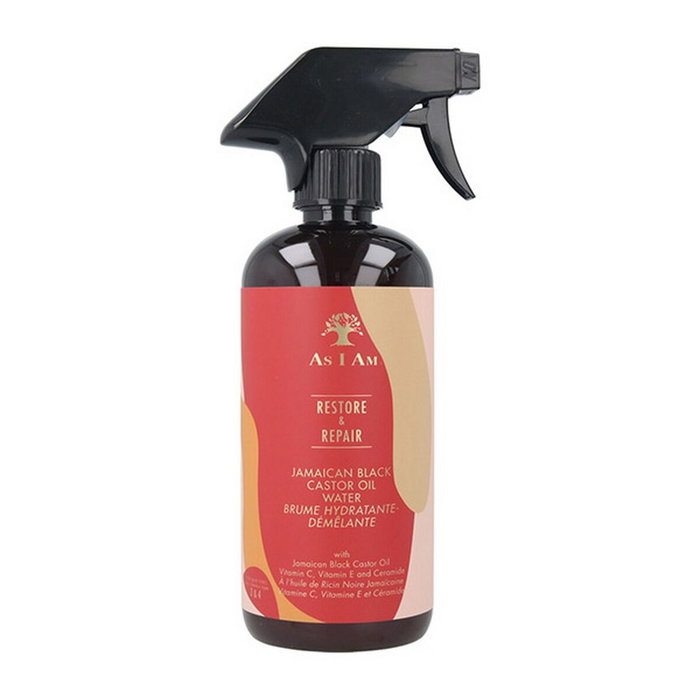 As I Am Restore & Repair Jamaican Black Castor Oil Water Spray 473ml As I Am Restore & Repair Jamaican Black Castor Oil Water Spray 473ml