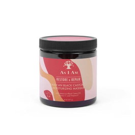 As I Am Mascarilla Restauradora y Reparadora para Cabello Rizado, Hidratante, Desenredante y con Brillo, 227g