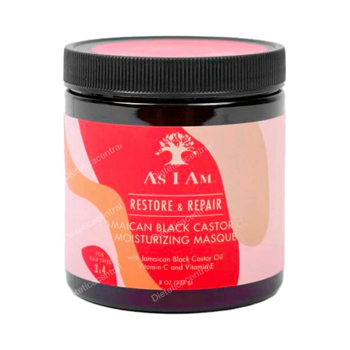 As I Am Restore & Repair Jamaican Black Castor Oil Masque 227g As I Am Restore & Repair Jamaican Black Castor Oil Masque 227g