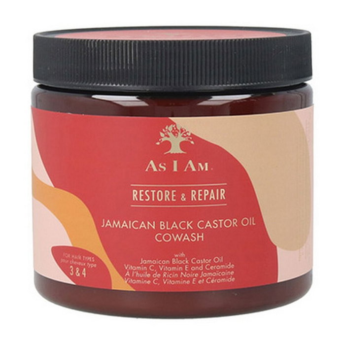 As I Am Restore & Repair Jamaican Black Castor Oil Cowash 454g As I Am Restore & Repair Jamaican Black Castor Oil Cowash 454g