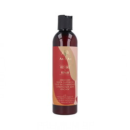 As I Am Acondicionador Jamaican Black Castor Oil Leave In 237Ml/8Oz, Para Cabello Rizado Y Afro