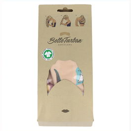 Belle Turban Turbante Tropical Secado Rápido Suave para Cabello Largo Reduce Encrespamiento Manos Libres