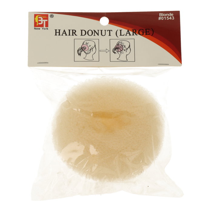 Beauty Town Hair Donut-Enchimiento Coque Longo Rubio Beauty Town Hair Donut-Enchimiento Coque Longo Rubio