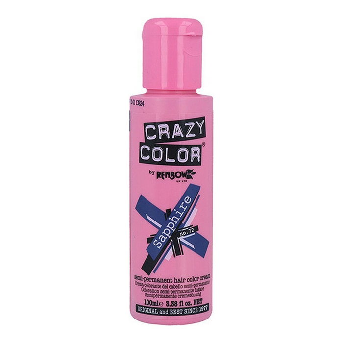 Crazy Color 72 Safiro 100 ml Crazy Color 72 Safiro 100 ml