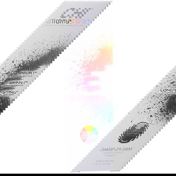 Farouk Chi Chroma Shine Sombras De Gris 118ML Coloración Semipermanente Intensa Farouk Chi Chroma Shine Sombras De Gris 118ML Coloración Semipermanente Intensa