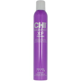 Farouk CHI Magnified Volume Extra Firm Finishing Spray para Cabello Fino, 340g - Fijación Extra Fuerte, Volumen y Brillo