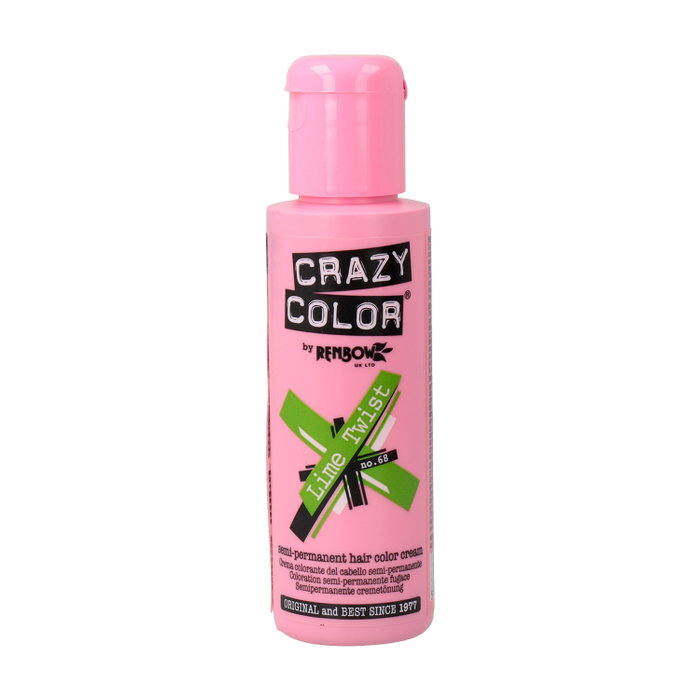 Crazy Color 68 Lime Twist Crazy Color 68 Lime Twist