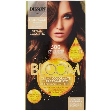 Dikson Bloom Crema Color 500 Castaño Claro