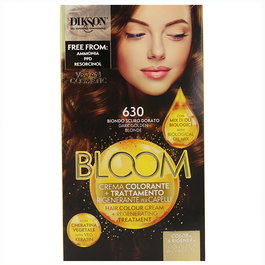 Dikson Bloom Crema Color 630 Rubio Oscuro Dorado 55 ml Coloración Permanente Profesional