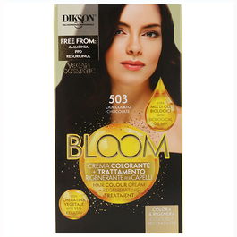 Dikson Bloom Crema Color 503 Chocolate 55ml - Coloración Permanente Profesional para Resultados Intensos y Uniformes
