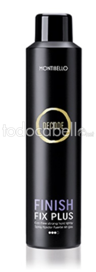Montibello Decode Finish Fix Plus Spray Fijador Fuerte Sin Gas Montibello Decode Finish Fix Plus Spray Fijador Fuerte Sin Gas