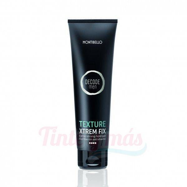 Montibello Decode Texture Men Xtrem Fix Gel Fijación Extrafuerte 150ml