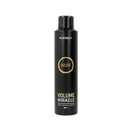 Montibel·lo Decode Volume Miracle Spray 250ml - Spray Volumen y Textura para Cabello Fino, Fijación Media