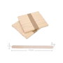 EUROSTIL Espátulas de Madera para Cera Caliente Pack 100 unidades