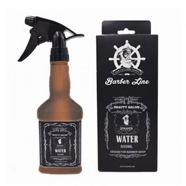 BARBER LINE Botella de Agua para Barbería y Salón de Belleza, 650 ml, Hombre