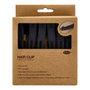 EUROSTIL Caja de 6 Pinzas Antideslizantes Gris