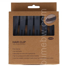 Eurostil Caja 6 Pinzas Gris Antideslizantes (04741)