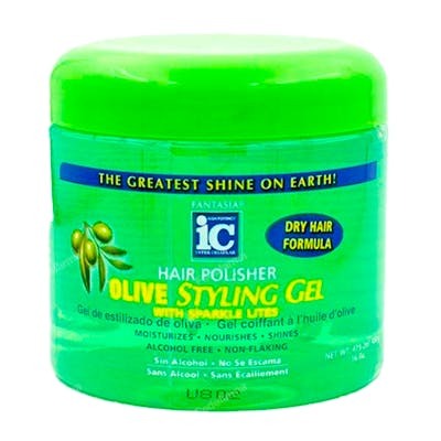 Ic Fantasia Hair Polisher Olive Styling Gel 454g Ic Fantasia Hair Polisher Olive Styling Gel 454g