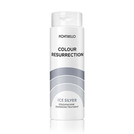 Montibel·Lo Ice Silver Colour Resurrection Tratamiento Potenciador Color y Brillo Tono Ceniza Cabello Rubio 150ml