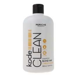 Periche Kode Clean Anti Amarillo Champú Neutralizador de Amarillos para Cabello Decolorado 500 ml