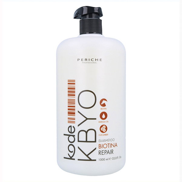 Periche Kode Kbyo Champú Biotina/Repair Caballo 1000 ml Fortalece y Acelera Crecimiento Periche Kode Kbyo Champú Biotina/Repair Caballo 1000 ml Fortalece y Acelera Crecimiento