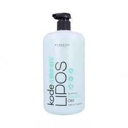Periche Kode Champú Lipos Grasos/Oily Cabellos Grasos 1000 ml - Modula Secreción Sebácea, Hidratación, Suavidad, Calma Epidermis, Efecto Astringente