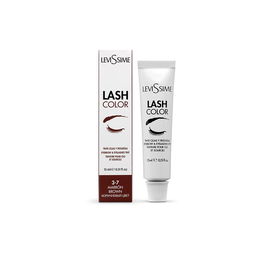 Levissime Lash Color Tinte Cejas y Pestañas Marrón Oscuro 15ml para Pestañas Duraderas