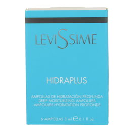 Levissime Hidraplus Ampollas Faciales de Hidratación Intensa, 6 unidades x 3 ml, Mejora la Elasticidad y el Confort de la Piel