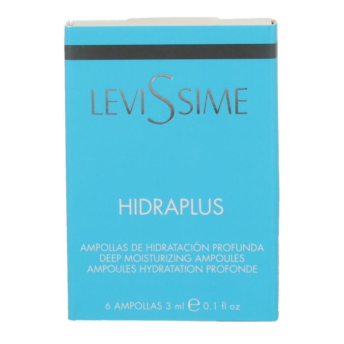 Levissime Hidraplus Ampollas Faciales de Hidratación Intensa, 6 unidades x 3 ml, Mejora la Elasticidad y el Confort de la Piel Levissime Hidraplus Ampollas Faciales de Hidratación Intensa, 6 unidades x 3 ml, Mejora la Elasticidad y el Confort de la Piel
