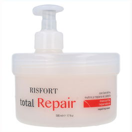 Risfort Total Repair Mascarilla 500 ml con Leche de Almendras y Ceramidas Vegetales para Cabello Debilitado
