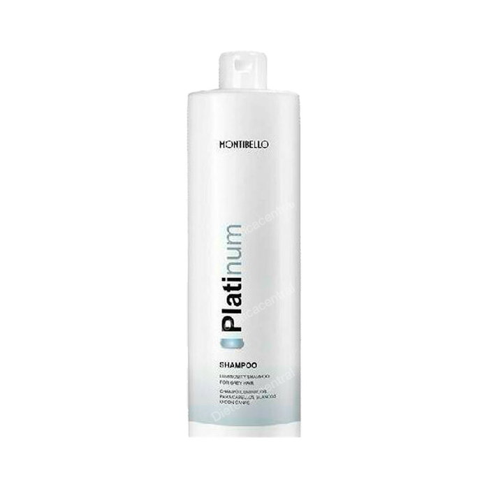 Montibello PLATINUM Champú Iluminador para Cabello Blanco o con Canas 1000 ml Montibello PLATINUM Champú Iluminador para Cabello Blanco o con Canas 1000 ml