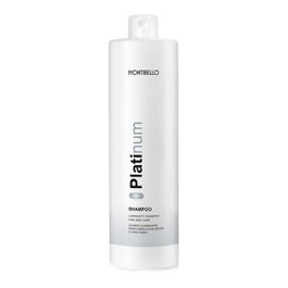 Montibello PLATINUM Champú Iluminador para Cabello Blanco o con Canas 1000 ml