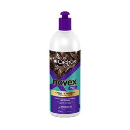 Novex Crema de Peinar My Curls Sueltos para Cabello Rizado con 7 Aceites, Antifrizz, Hidratación y Definición, 500g