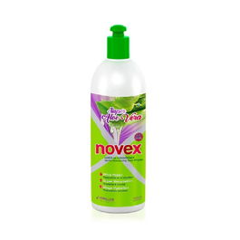 Novex Crema de Peinar Super Aloe Vera 500ml - Hidratación y Reparación para Cabello Dañado, Control Frizz