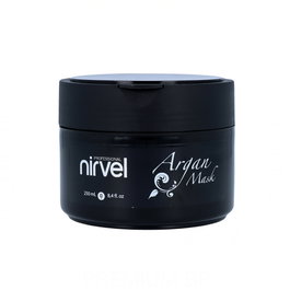 Nirvel Care Argan Mascarilla 250ml Mascarilla capilar reestructurante y fortalecedora con aceite de Argán para elasticidad y brillo.