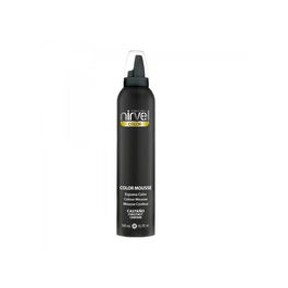 Nirvel Color Mousse Castaño 300ml Fijación y Color con Volumen