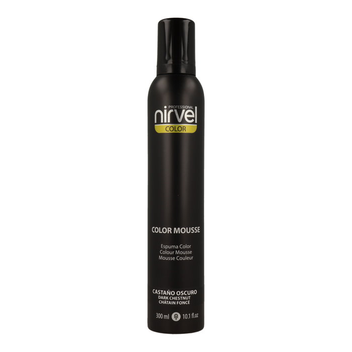 Nirvel Color Mousse Castaño Oscuro 300ml