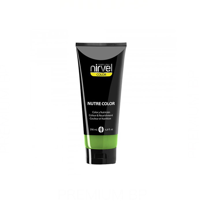 Nirvel Nutre Color Tinte Semi-Permanente Fluor Menta 200ml Colores Flúor Vivos y Brillantes Nirvel Nutre Color Tinte Semi-Permanente Fluor Menta 200ml Colores Flúor Vivos y Brillantes