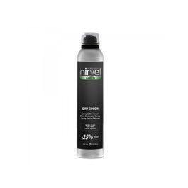 Nirvel Cubre Raíces Negro Spray 300ml - Difumina Canas Temporalmente, Secado Rápido y Resistente al Agua