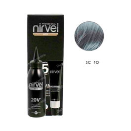 Nirvel Homme Coloración en Crema G3 Gris Oscuro