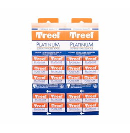 Perfect Beauty Expositor de Cuchillas Doble Filo Treet Platinium Super 100 Uds