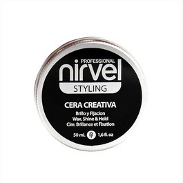 Nirvel Cera Creativa Styling 50 Ml Brillo Fijación Creación Estilos Peinado