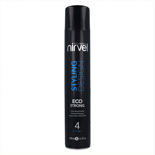 Nirvel Eco Strong Laca Spray para Cabello, Fijación sin Gas y sin Residuos, 400 ml Nirvel Eco Strong Laca Spray para Cabello, Fijación sin Gas y sin Residuos, 400 ml