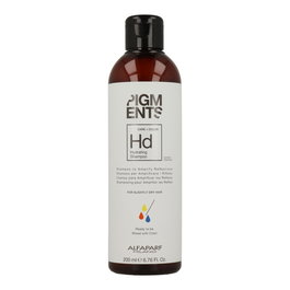 Alfaparf Pigments Champú Hidratante 200 ml para Cabello con Pigmentos o Coloración